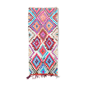 Tapis berbere boucherouite couloir 95x220 cm