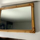 Miroir en rotin vintage