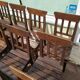 Ensemble lot de 20 chaises en bois de bistrot
