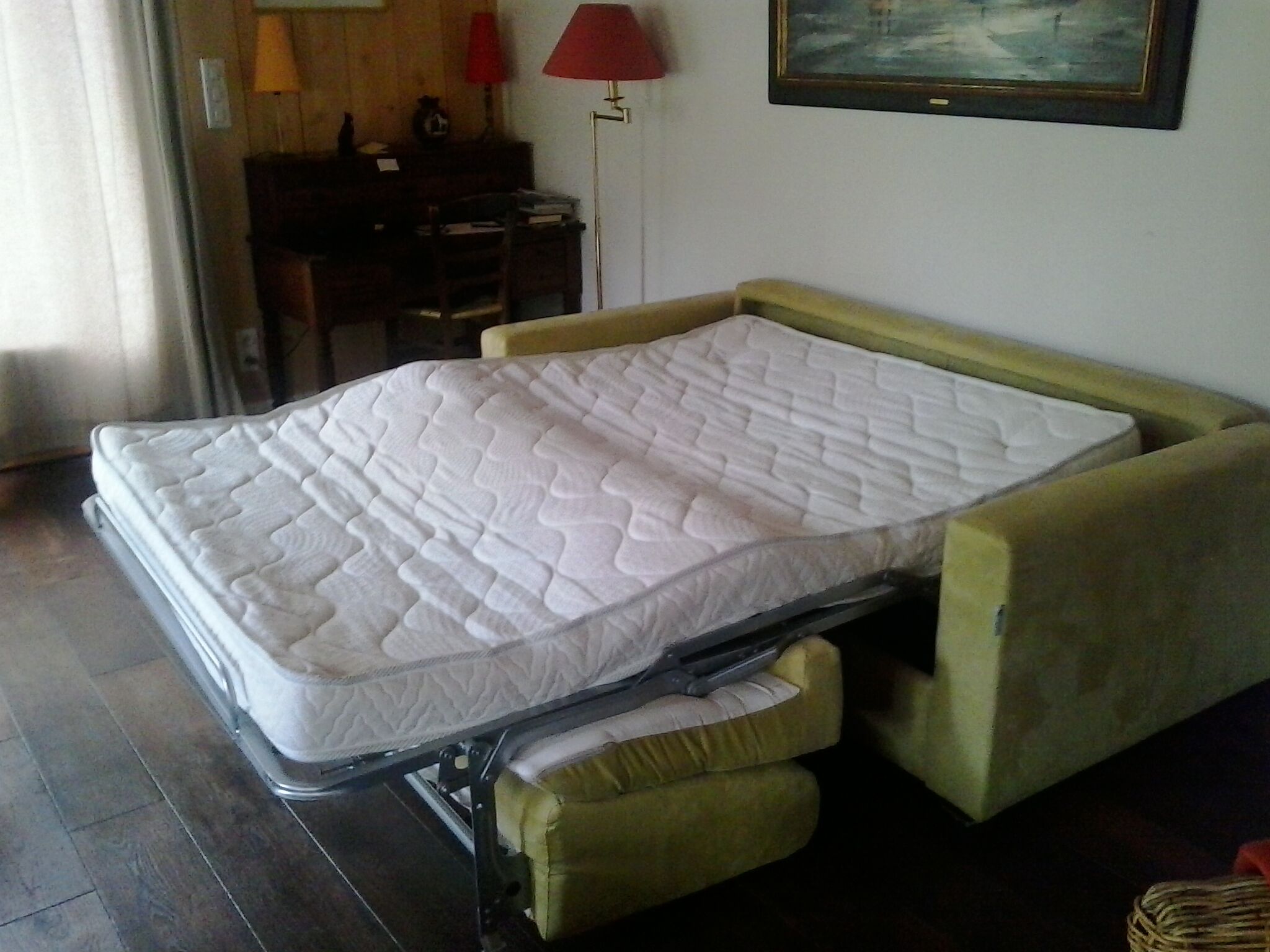 Sofa that converts into a bed