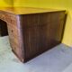Bureau anglais antique avec placage de palissandre, datant d’environ 1900