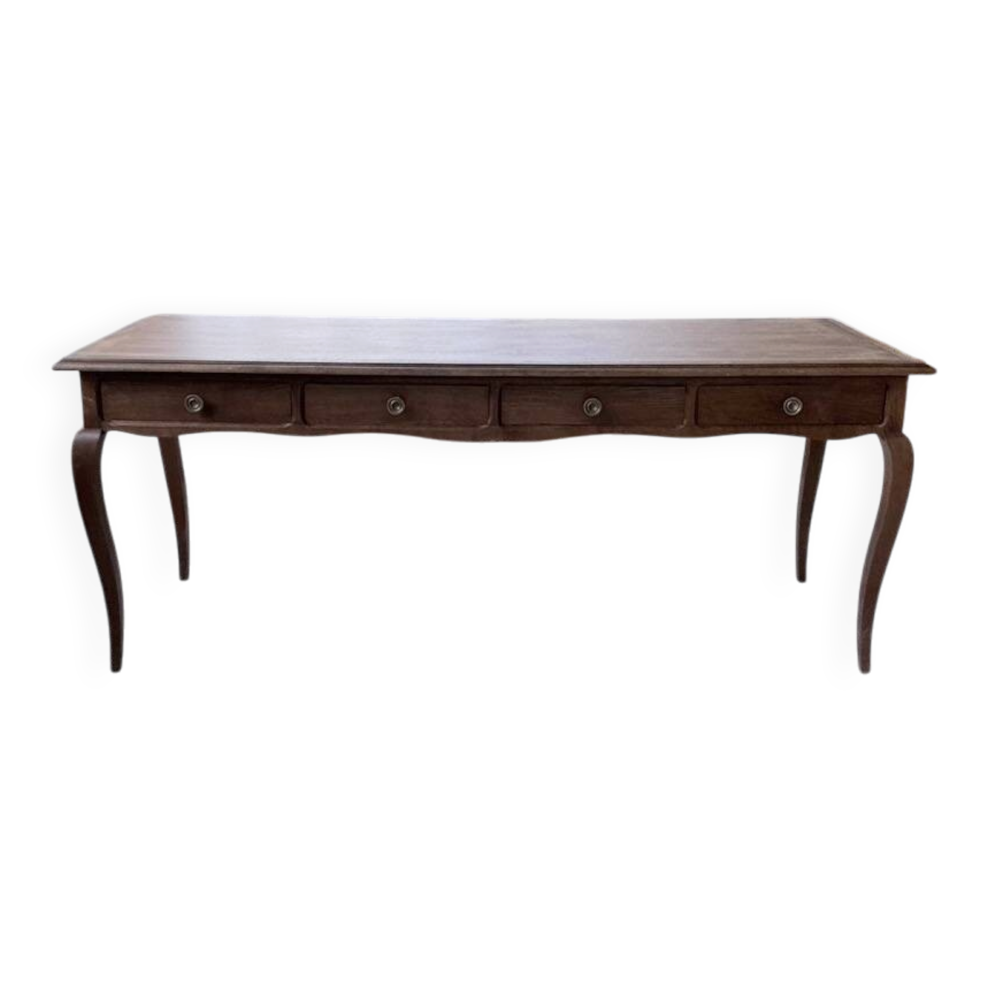 Console bureau en chêne 1960