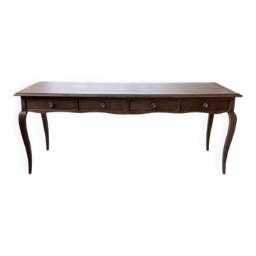 Oak console table from the 1960s.