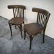 Pair of bistro chairs