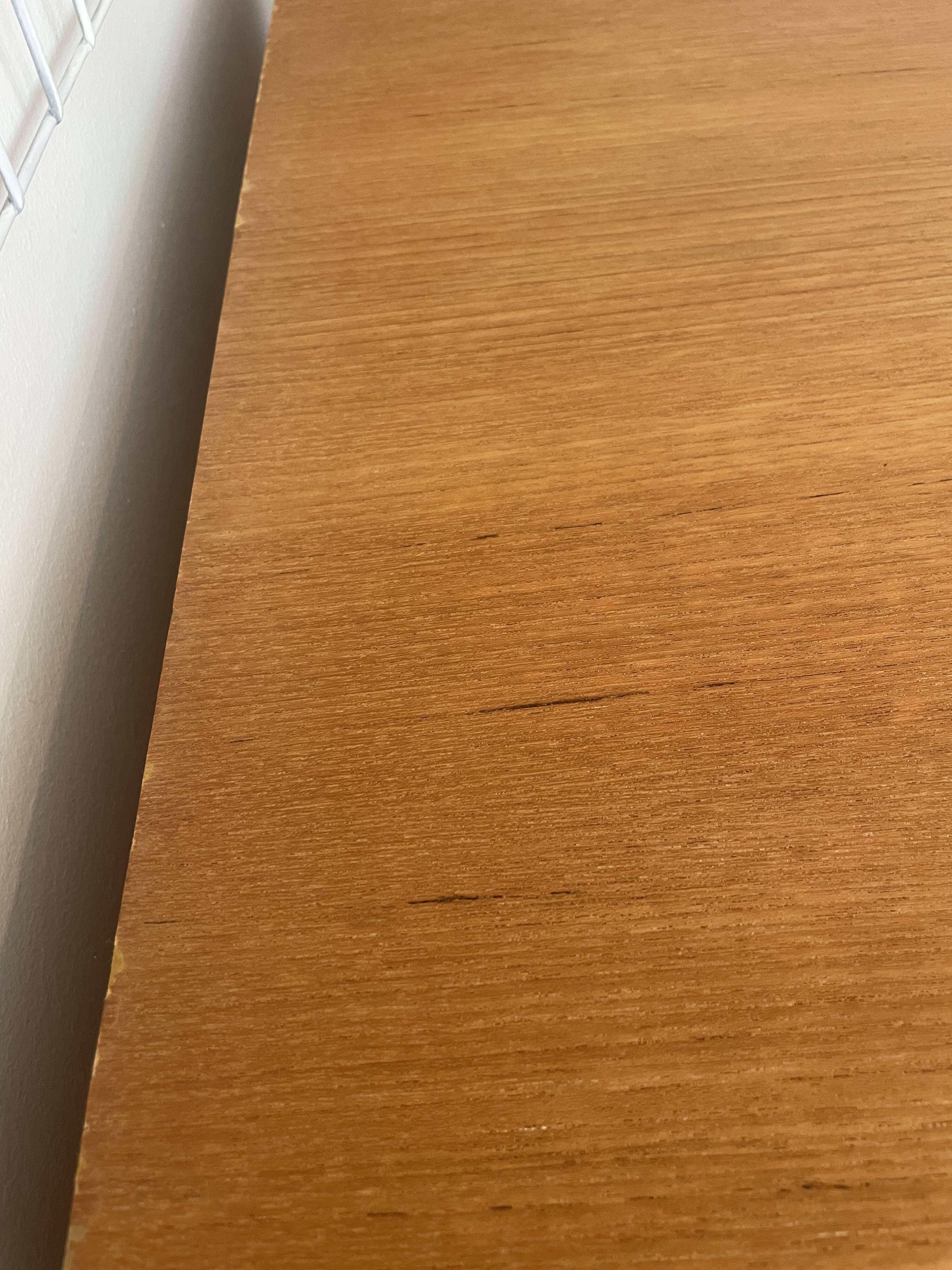 Vintage teak high sideboard