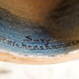 Glazed ceramic lamp base