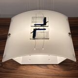 LARGE GLASS PASTE DESIGN WALL LIGHT.