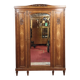 Art Deco period wardrobe in burr walnut