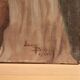 Portrait Maghrebin man 20th signed Jean Borin