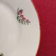 Dessert plate in porcelain