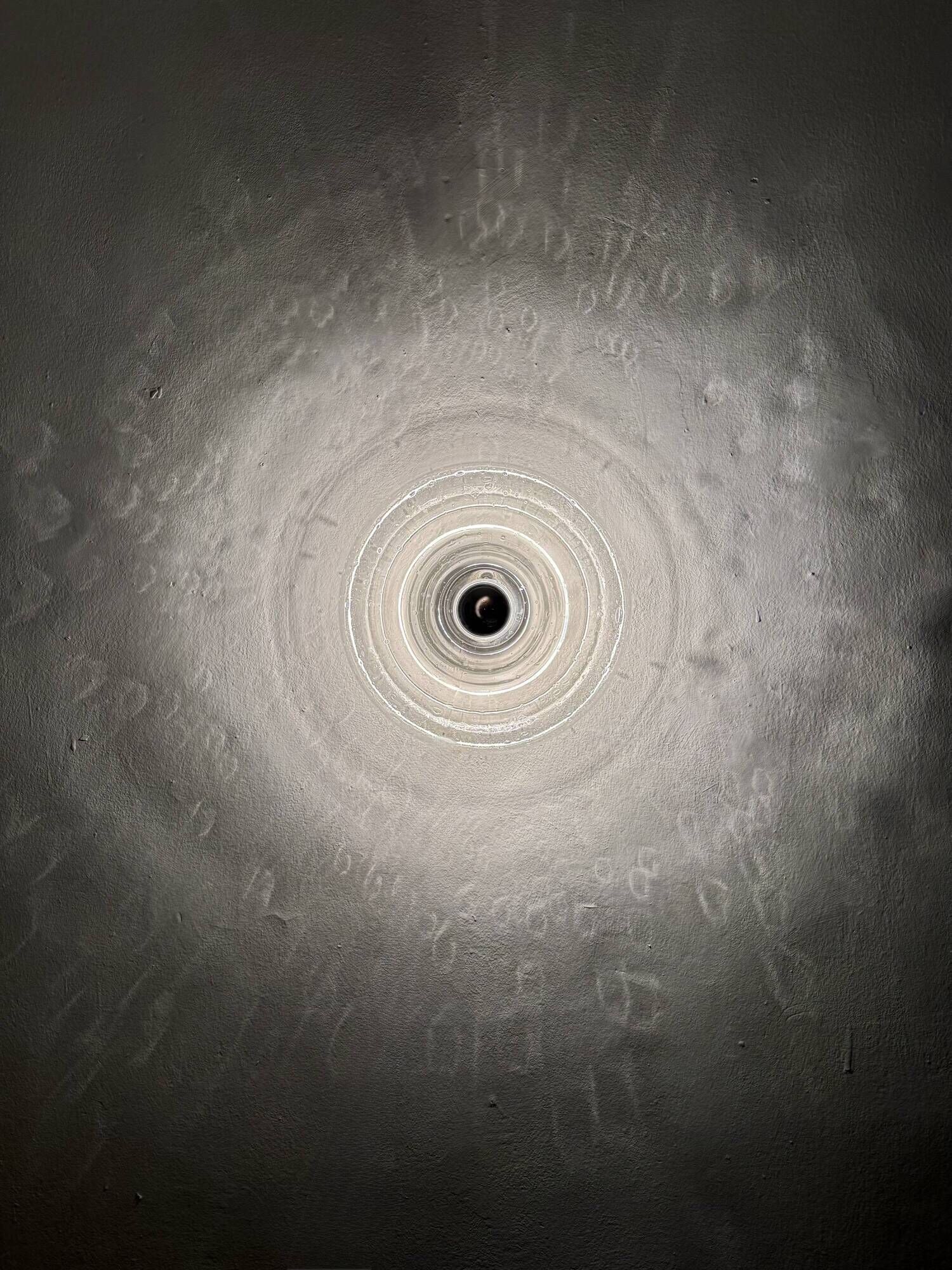 Donut Wall or Ceiling Lamp by J.T. Kalmar