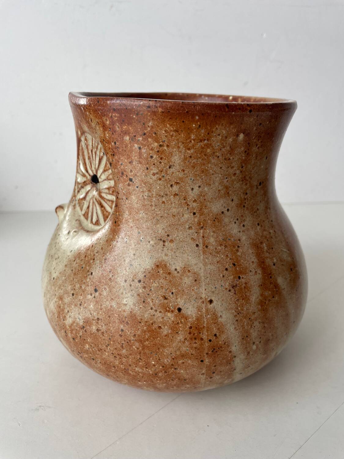 Pot en grès années 60