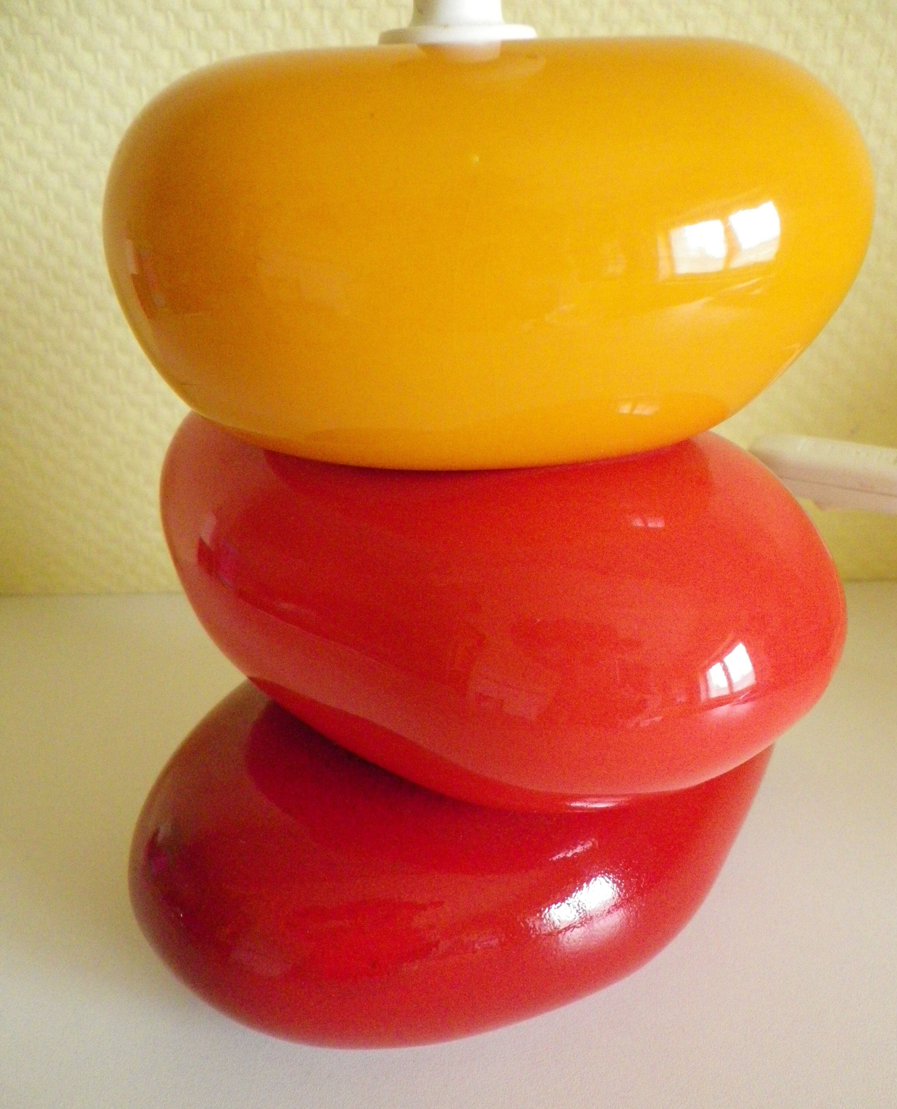 Pied de lampe 3 galets portugal