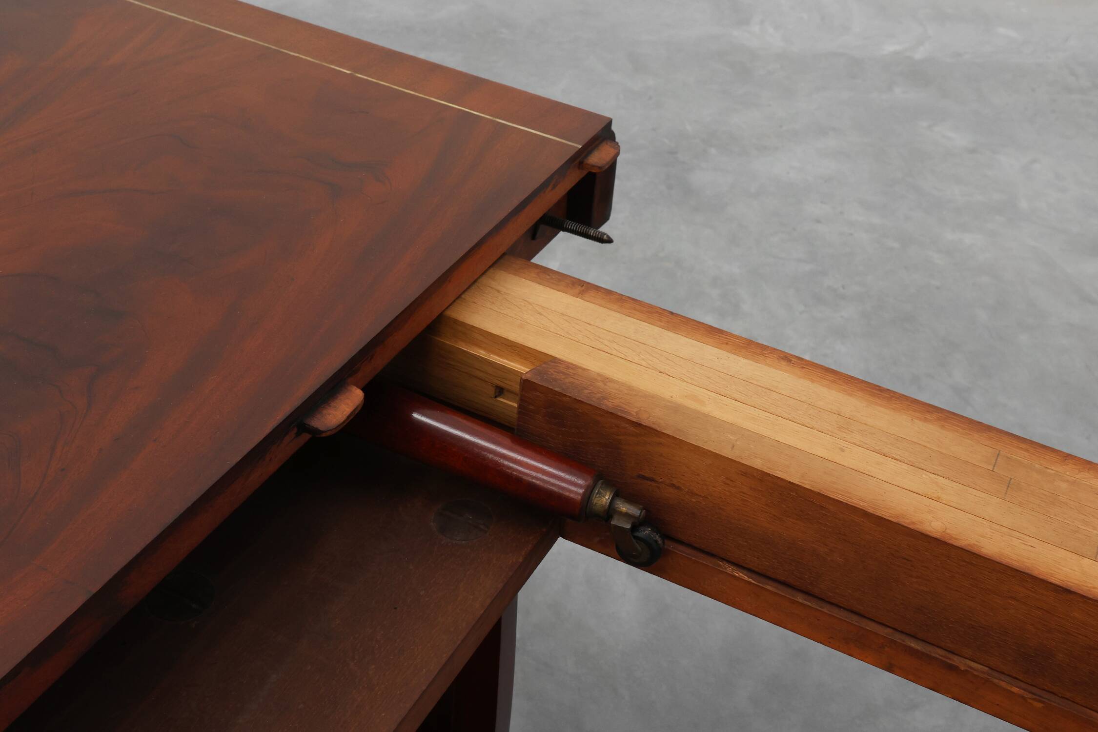 Art Deco Extendable Dining Table by De Coene, Belgium 1935