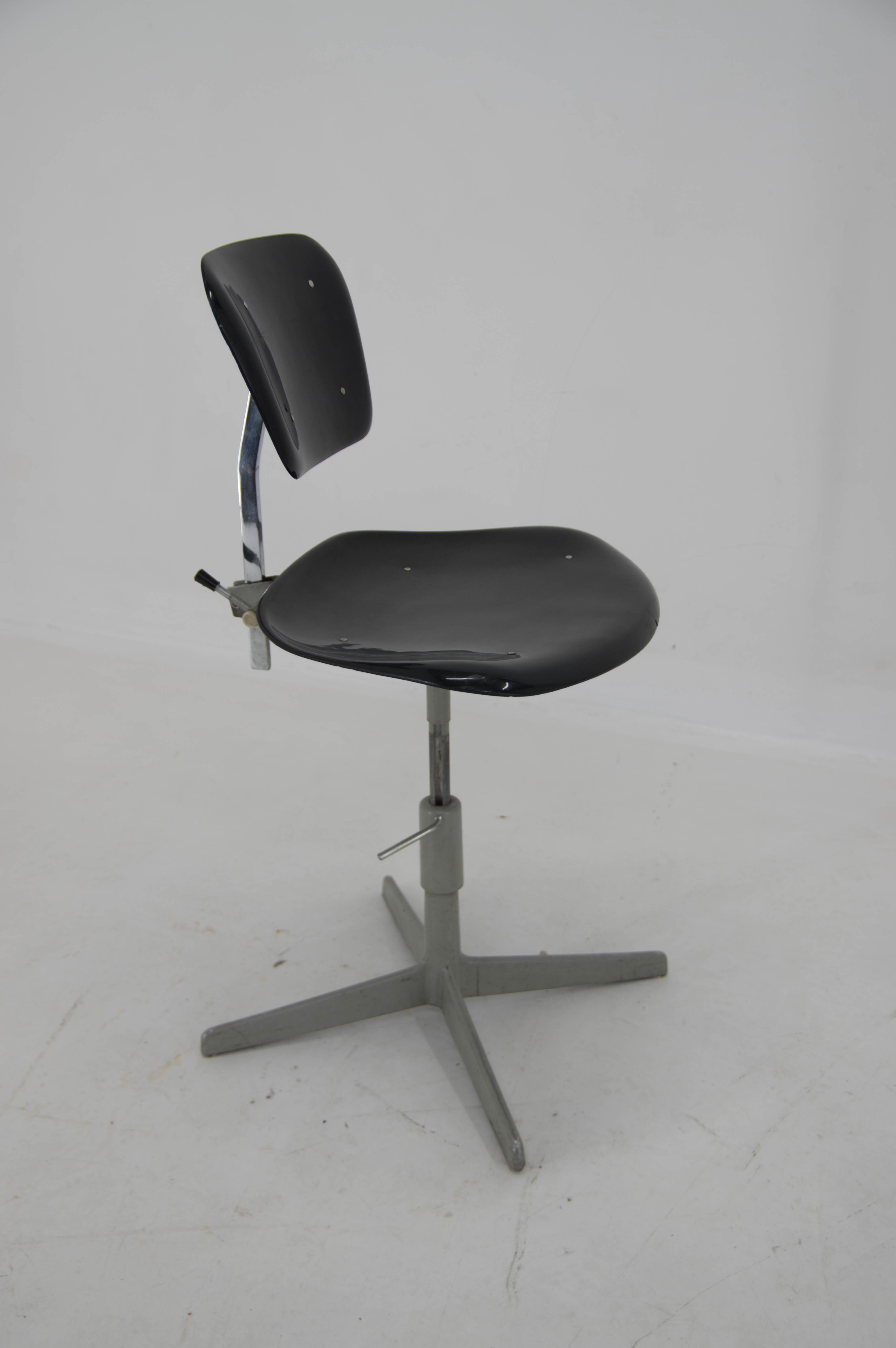 Industrial adjustable chair, Czechoslovakia, 1960s