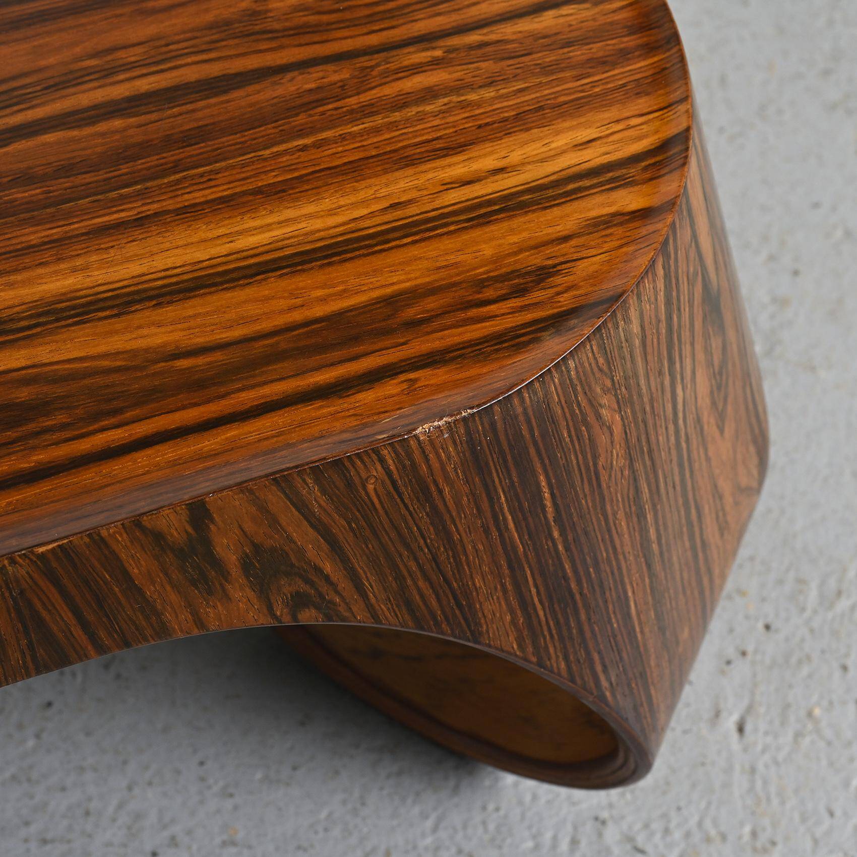 Mitzukaeshi table attributed to Isamu Kenmochi, Tendo Mokko Japan 1969