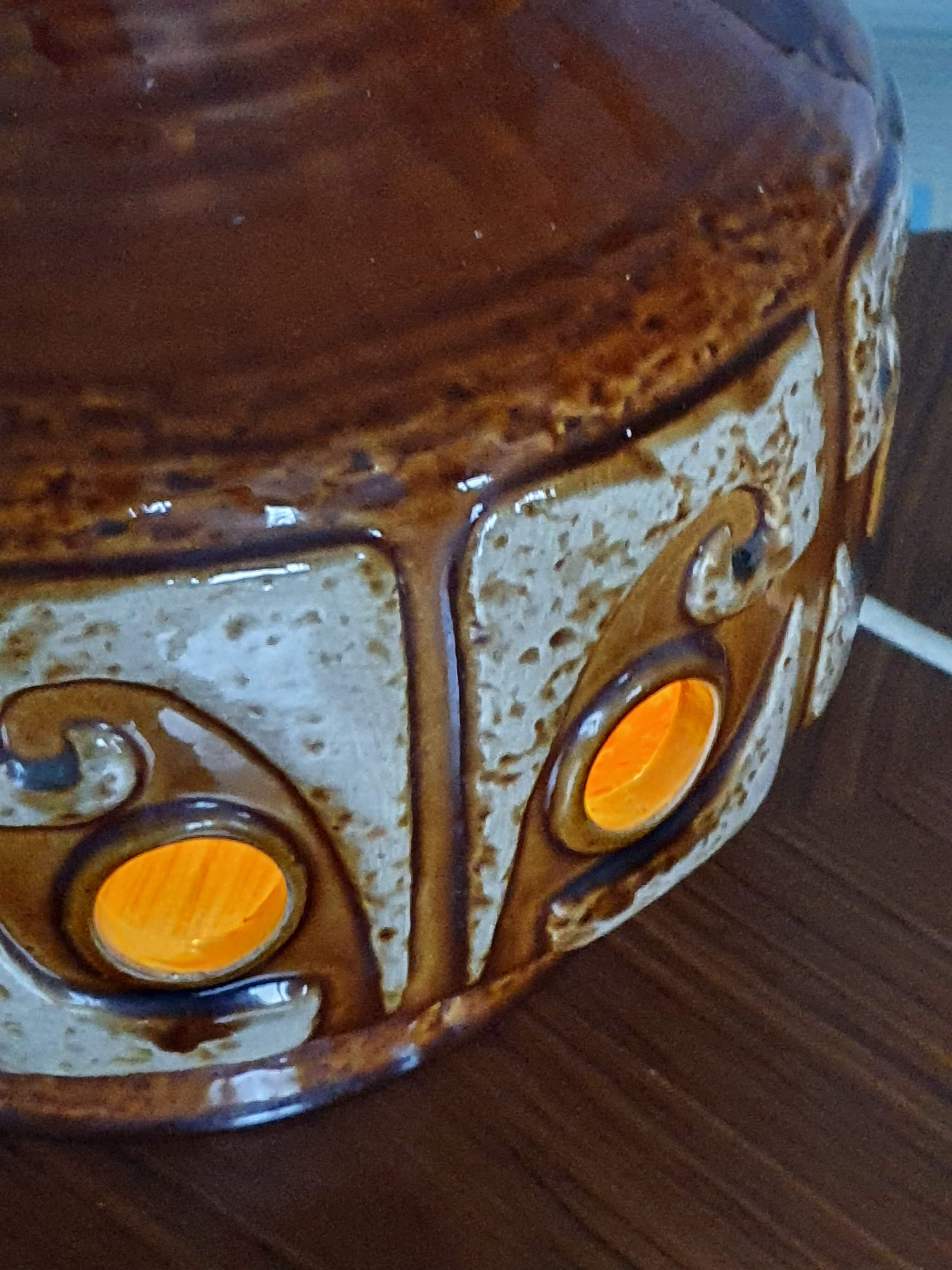 Ceramic lamp from the 70s
