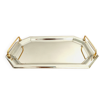 Plateau de service hexagonal en inox