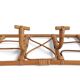 Mid-Century Extra-Large Bamboo & Rattan Coat Rack, Tito Agnoli Style