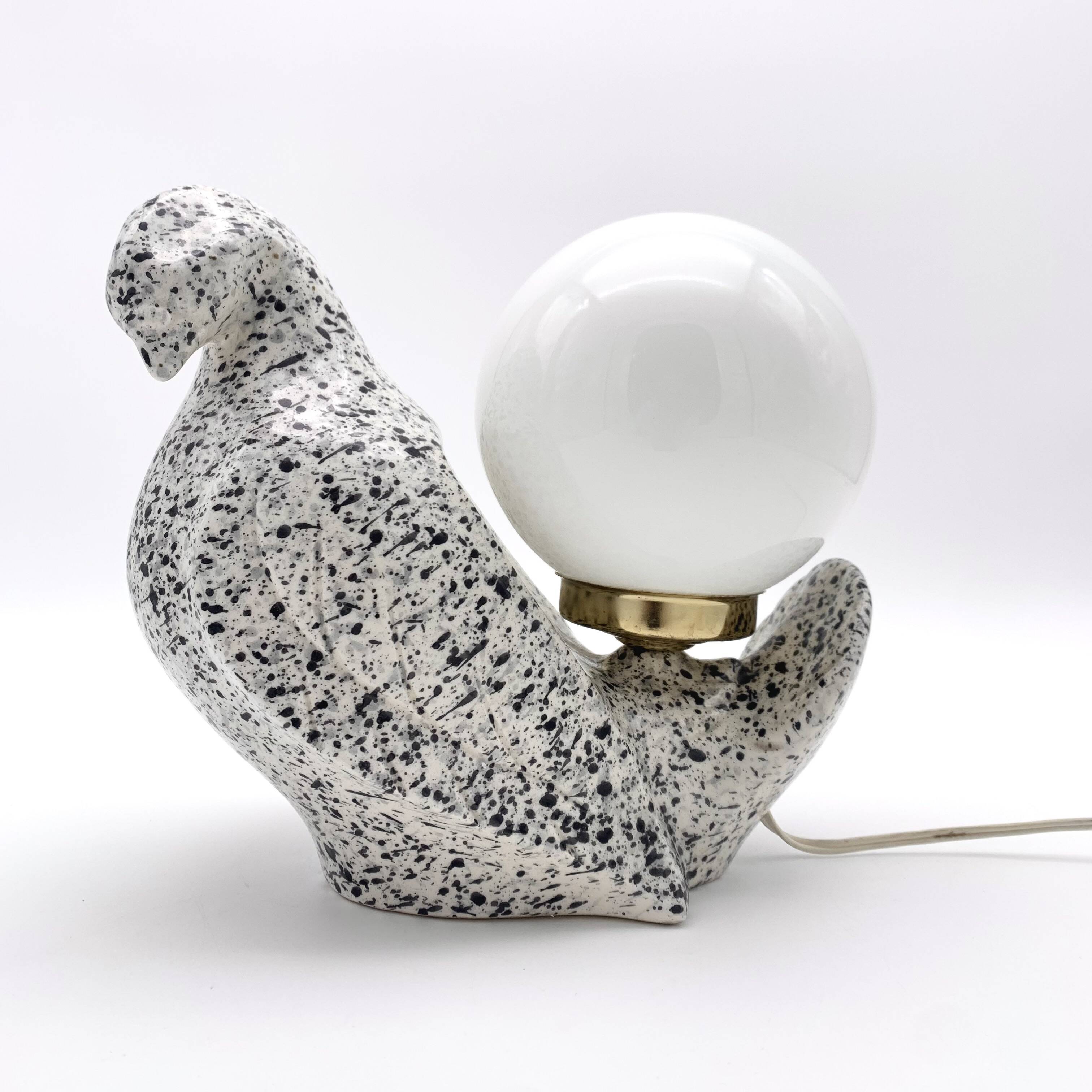 Vintage bird lamp, 1970