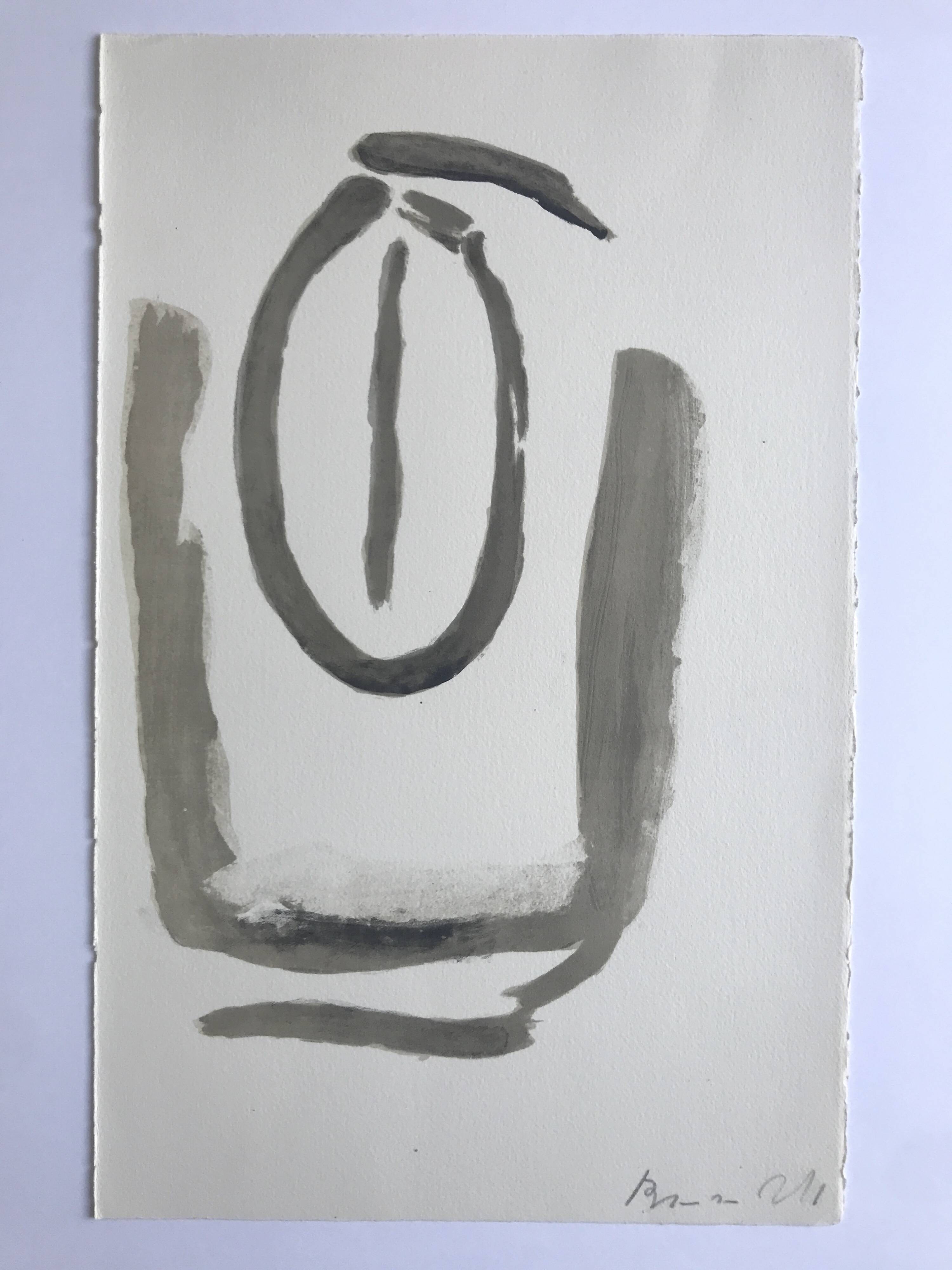 Bram VAN VELDE, Untitled, 1975. Original lithograph signed in pencil