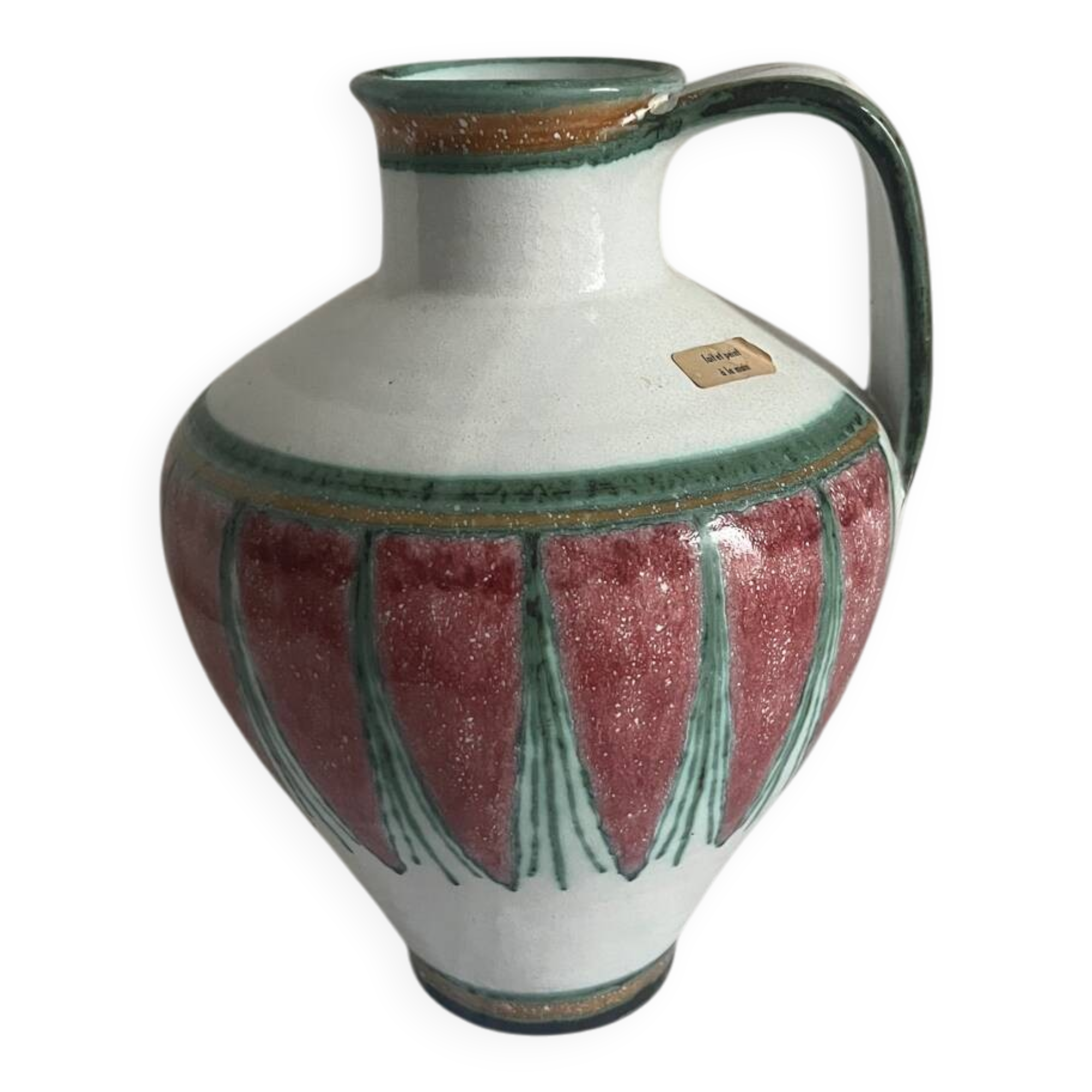 Ancient ceramic pitcher vase
