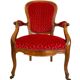 Louis XV Style Cabriolet armchair, circa 1850