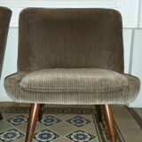 Pair of armchair Chair restored 50-60 years