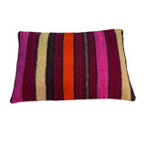 Housse de coussin en kilim turc vintage, 30 x 50 cm