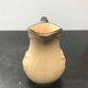 Former pitcher Kg Luneville ceramics beige - vintage black anse