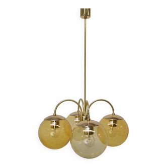 Mid-century Chandelier by Kamenický Šenov, 1970's.