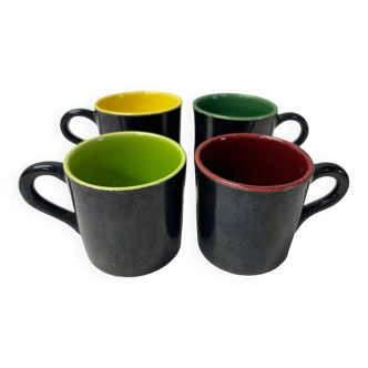 Ensemble de 4 tasses à expresso