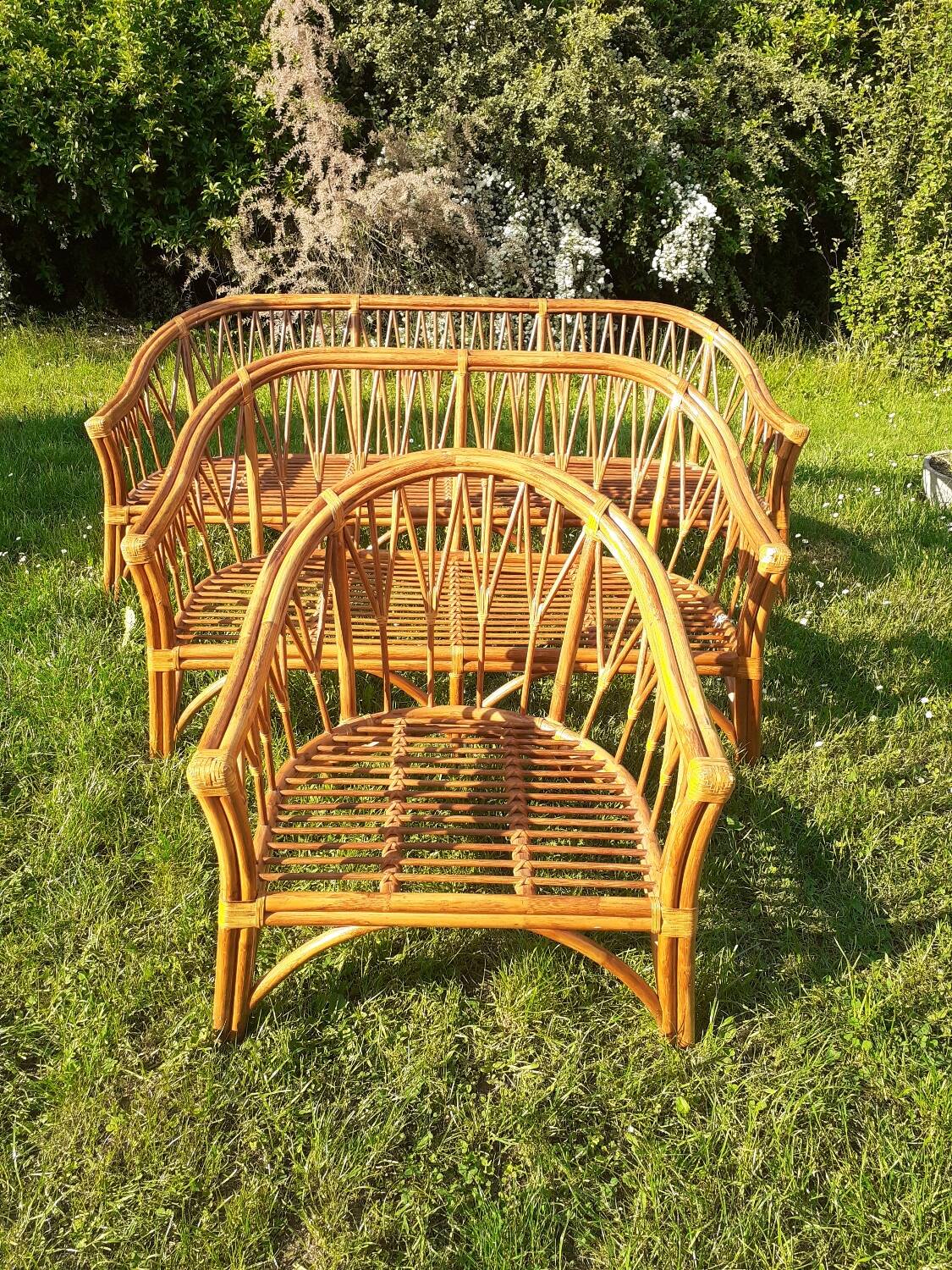 Rattan set