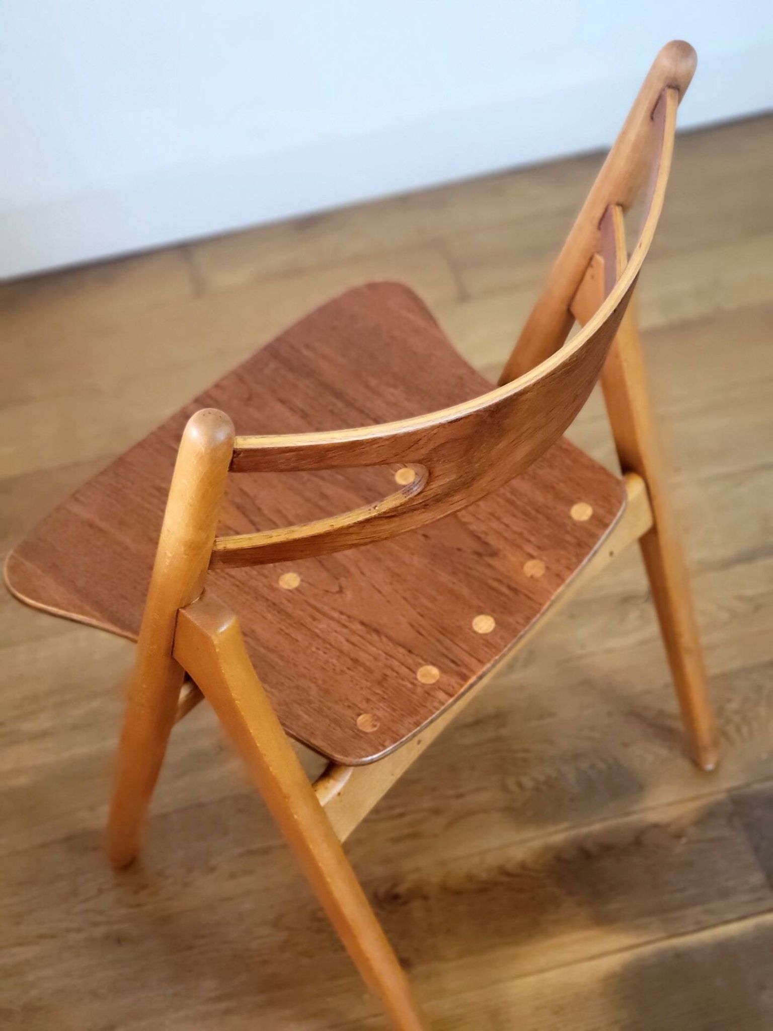 Set of five CH29 Sawbuck chairs by Hans J. Wegner for Carl Hansen & Søn