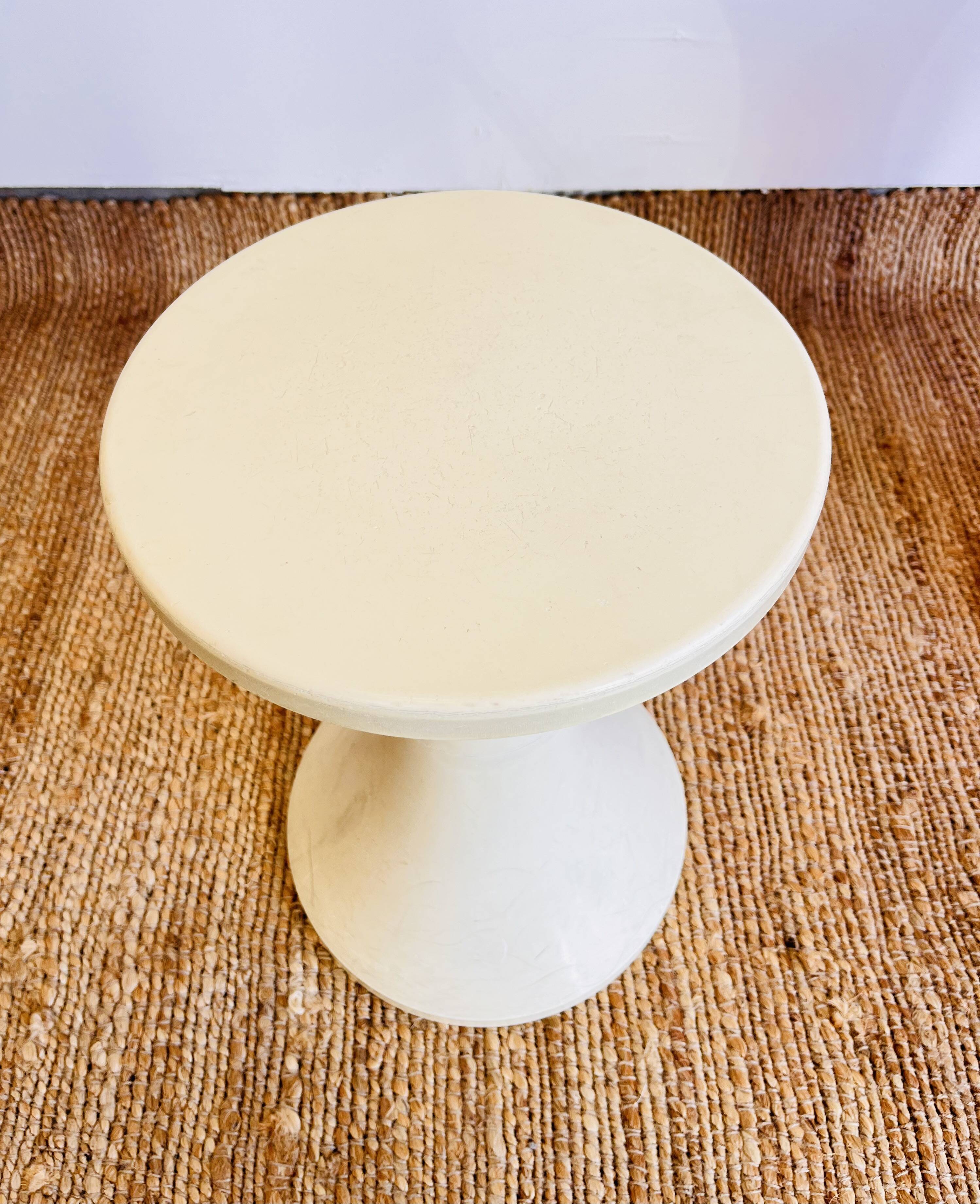 2 tam tam stools by Henry Massonet