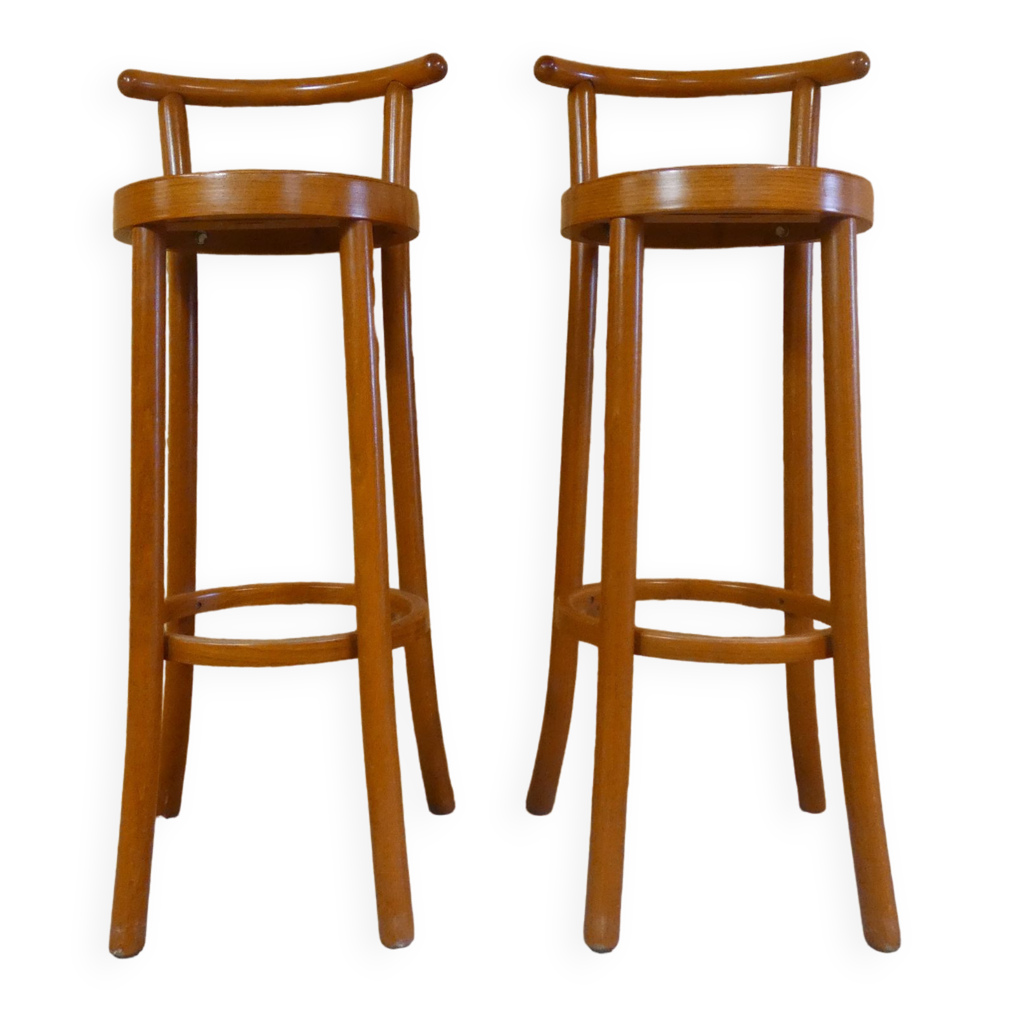 2 stools baumann bar bistrot loft vintage