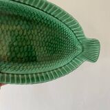 Vintage XL fish-shaped dish - Sarreguemines