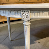 Table ronde patinée