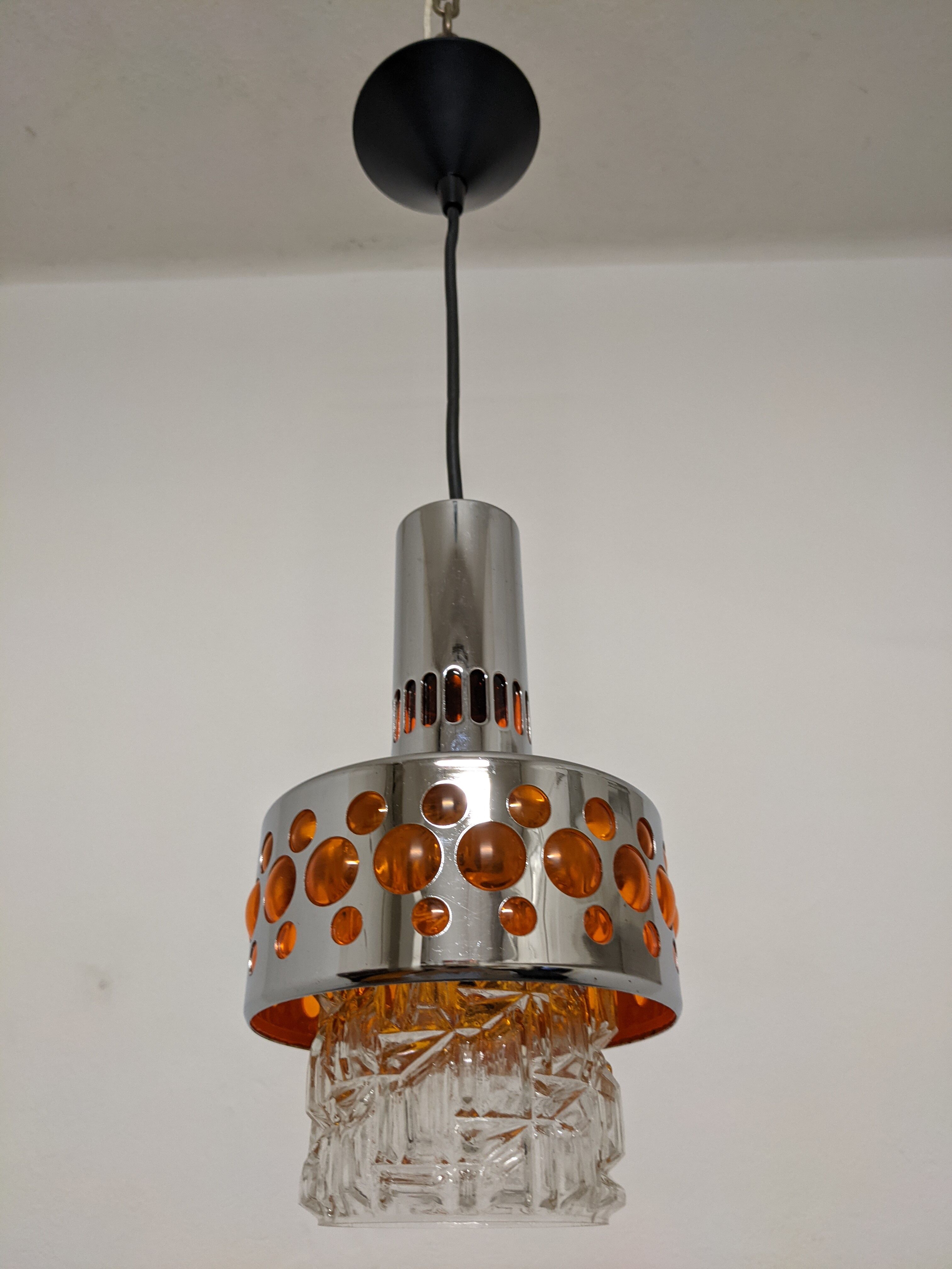 Space Age suspension of the 70s by Raak