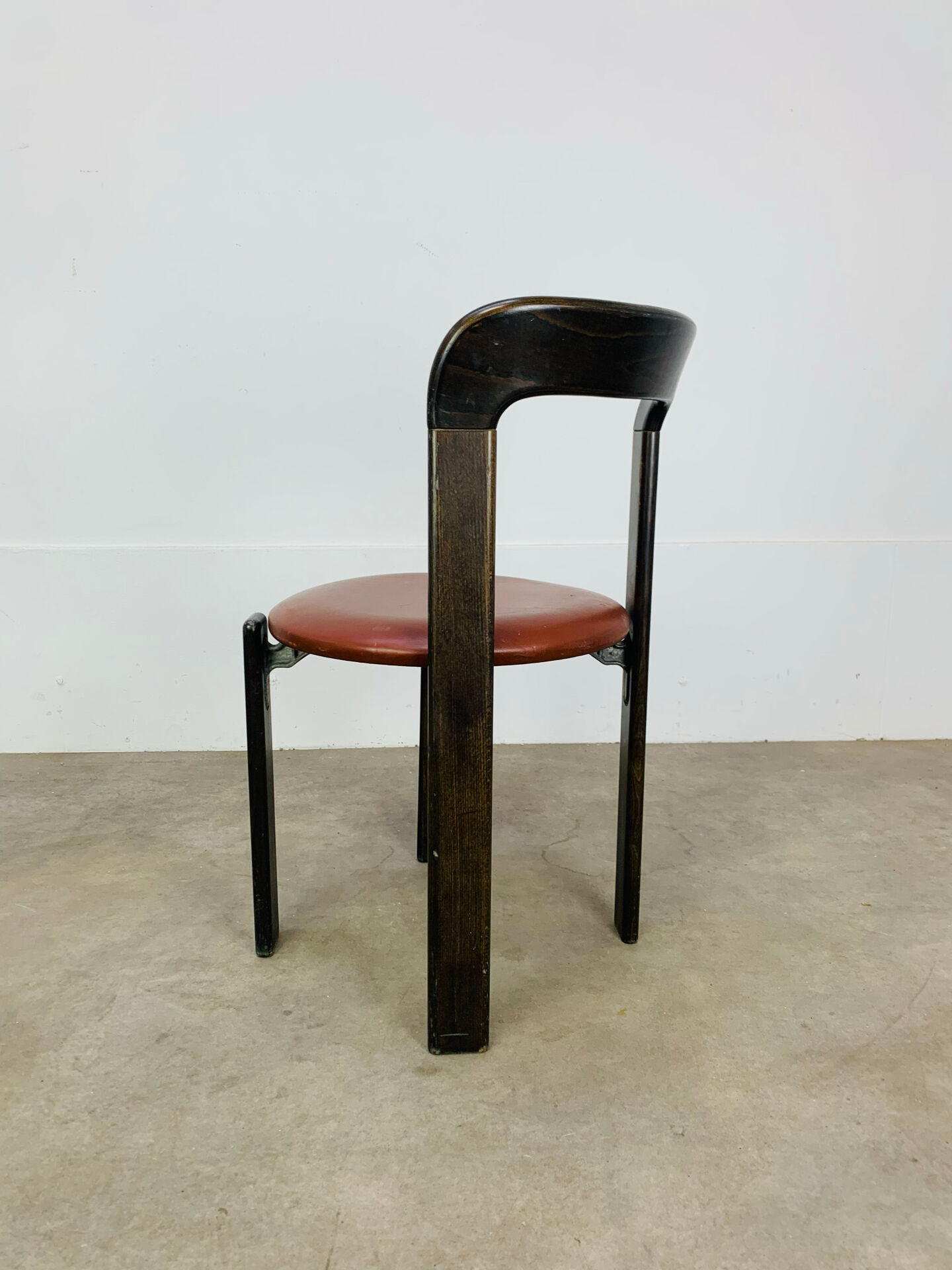 4 Bruno Rey chairs for Dietiker, workshop "Chair from Stein am Rhein"