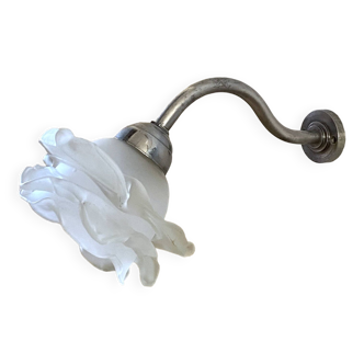 Swan neck wall light