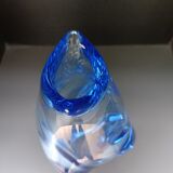 Vase bleu en cristal