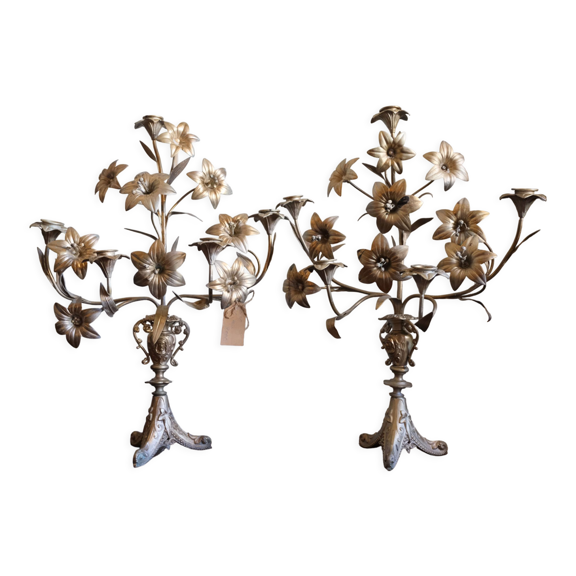 Pair of candelabras