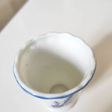 Chantilly porcelain vase