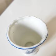 Chantilly porcelain vase