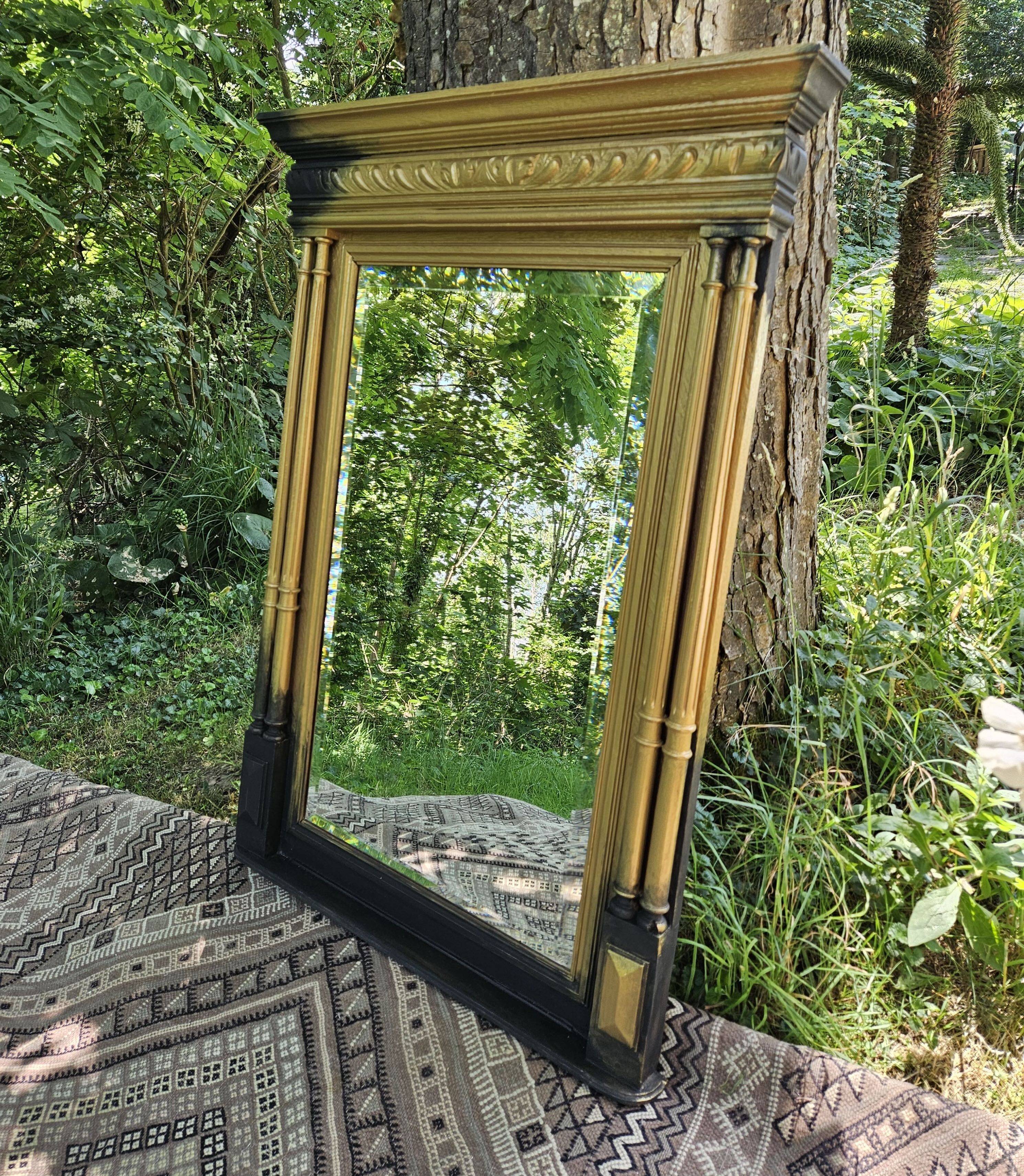 Neo-Henri II Trumeau Mirror