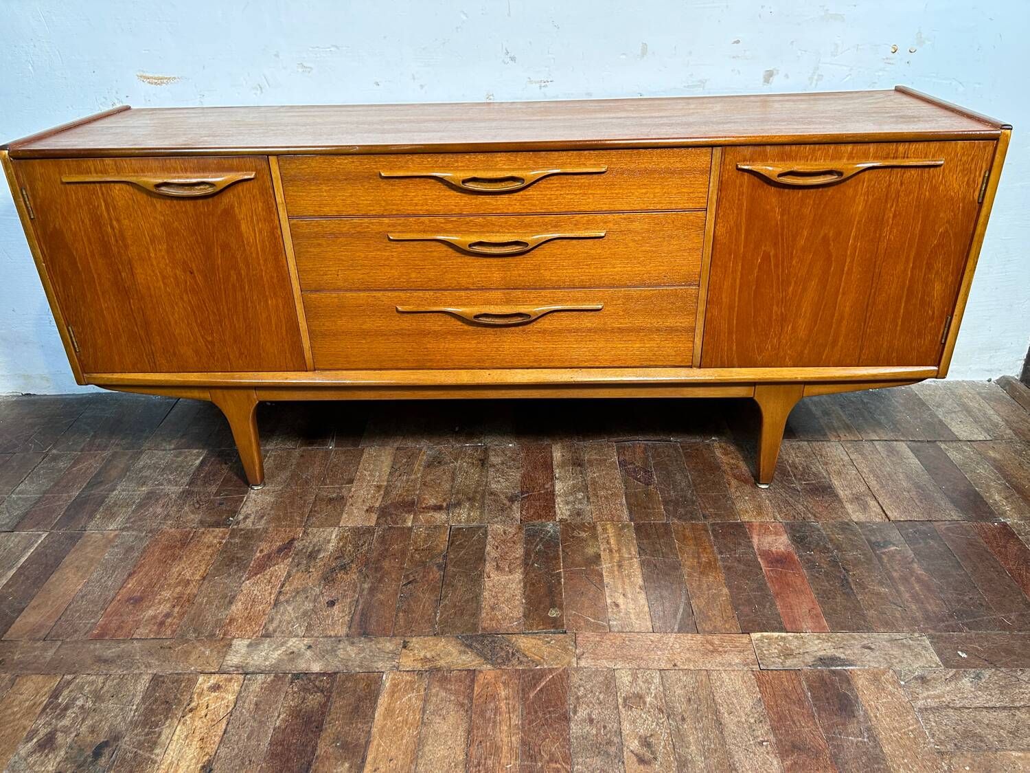 Buffet vintage rétro vintage en teck Jentique 1960