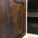 Old patinated painted wooden sideboard