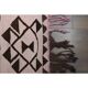 1970s vintage Turkish Oushak handmade wool cotton pink runner rug 98x317