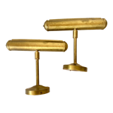 Pair of wall lamps for painting